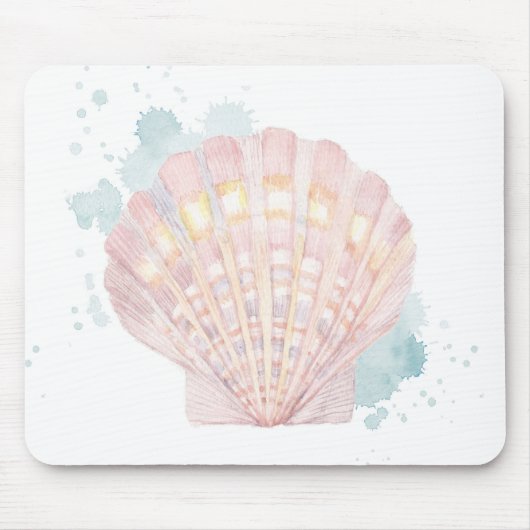 Salento Coast Muschel Mousepad (Vorne)