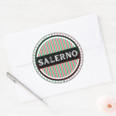 Salerno City Pride Emblem – Italian Identity Runder Aufkleber (Umschlag)