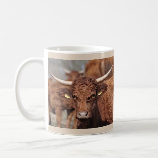 Salers Kuh-Tasse Kaffeetasse (Links)