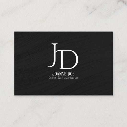 Sales Agent Business Card Visitenkarte (Vorderseite)