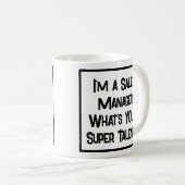 Sales Manager Super Talent. Tasse (VorderseiteRechts)