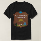 Salesforce Abzeichen - Salesforce art - Salesforce T-Shirt (Design vorne)