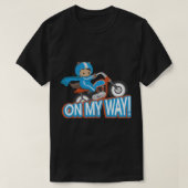 Salesforce Astro on My Way - Salesforce trailblau T-Shirt (Design vorne)
