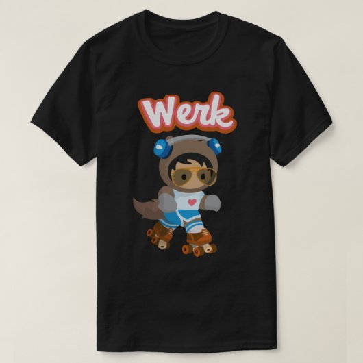 Salesforce Astro Werk - Salesforce trailblazer - S T-Shirt (Design vorne)