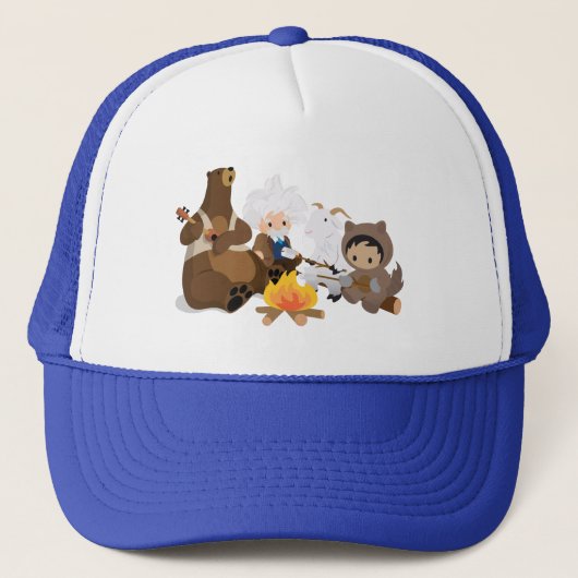 Salesforce Campfire Trucker Hat Truckerkappe (Vorderseite)