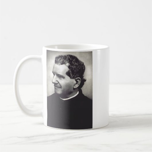 Salesian Saint Don John Bosco Kaffeetasse (Links)