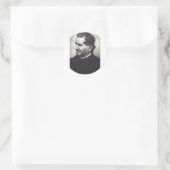 Salesian Saint Don John Bosco Runder Aufkleber (Tasche)
