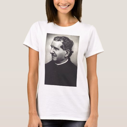 Salesian Saint Don John Bosco T-Shirt (Vorderseite)