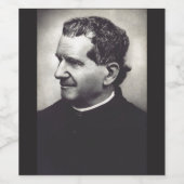 Salesian Saint Don John Bosco Weinetikett (Einzelnes Label)