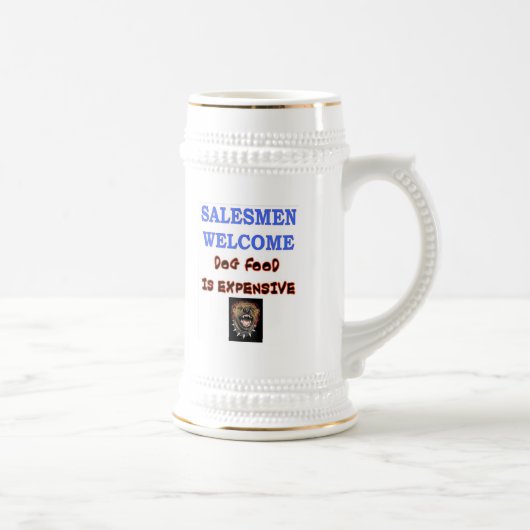 SALESMEN WICOME BIERGLAS (Rechts)