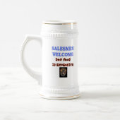 SALESMEN WICOME BIERGLAS (Links)