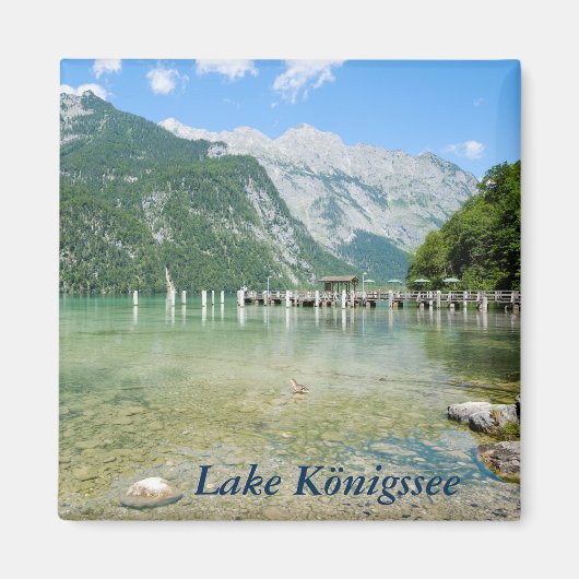 Salet at Lake Königssee Magnet (Vorne)