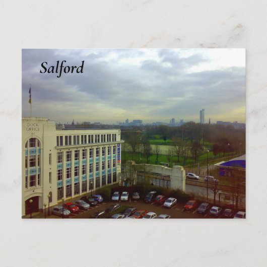 Salford Dock Office Postcard Postkarte (Vorderseite)