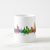 Salford England Skyline Kaffeetasse (Mittel)