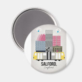Salford Magnet (Vorderseite/Rückseite)