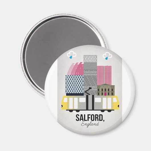 Salford Magnet (Vorderseite/Rückseite)