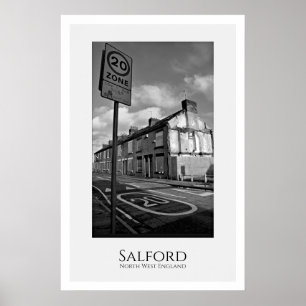Salford, Nordwestengland Poster