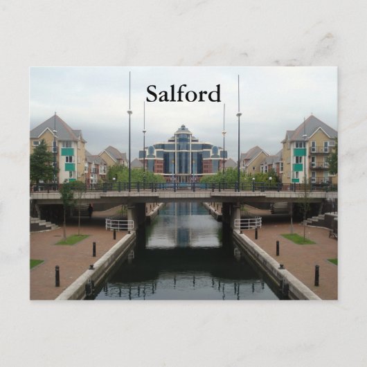 Salford Postkarte (Vorderseite)