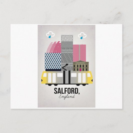 Salford Postkarte (Vorderseite)