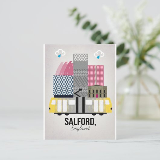 Salford Postkarte (Stehend Vorderseite)