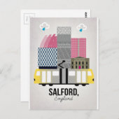 Salford Postkarte (Vorne/Hinten)