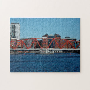 Salford quays Manchester docks. Puzzle
