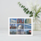 Salford Quays Postkarte (Stehend Vorderseite)