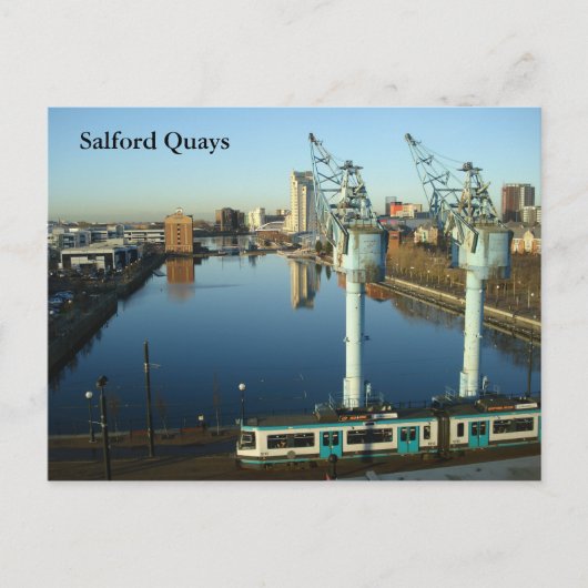 Salford Quays Postkarte (Vorderseite)