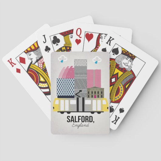 Salford Spielkarten (Rückseite)