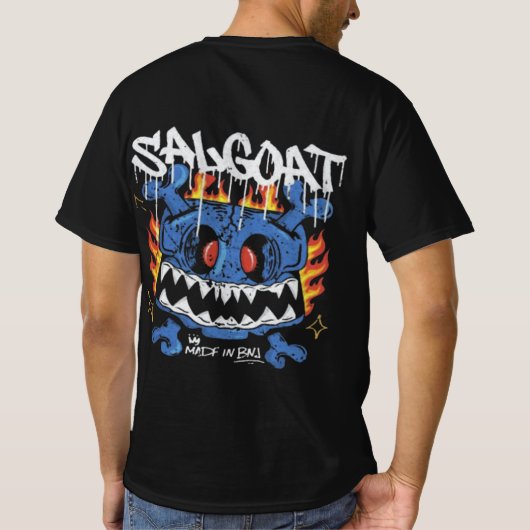 SALGOAT Skull T-Shirt (Rückseite)