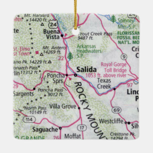 Salida CO-Karte Keramikornament