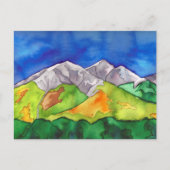 "Salida, CO Mountains" Postkarte (Vorderseite)