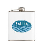 Salida Colorado Außenbereich Flachmann (Vorderseite)