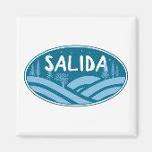 Salida Colorado Außenbereich Magnet (Vorne)