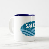 Salida Colorado Außenbereich Zweifarbige Tasse (Vorderseite Links)