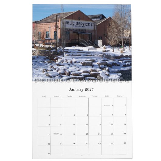 Salida Colorado, Kalender 2015 (Jan 2027)