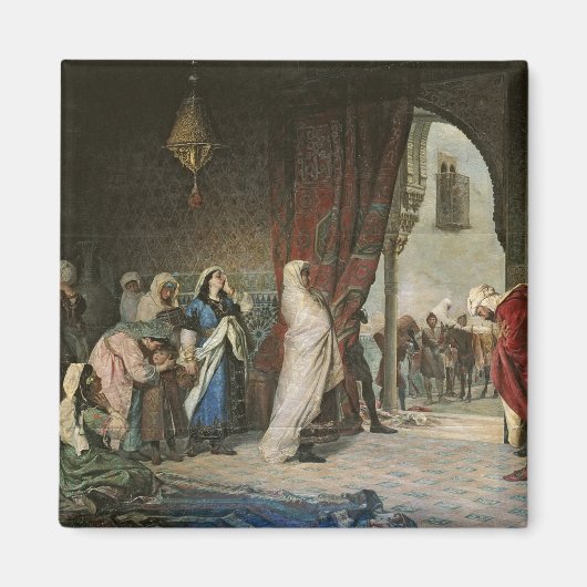 Salida del Boabdil, Alhambra Magnet (Vorne)