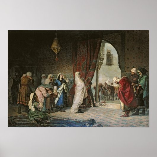 Salida del Boabdil, Alhambra Poster (Vorne)