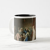 Salida Del Boabdil, im Alhambra Zweifarbige Tasse (Vorderseite Links)