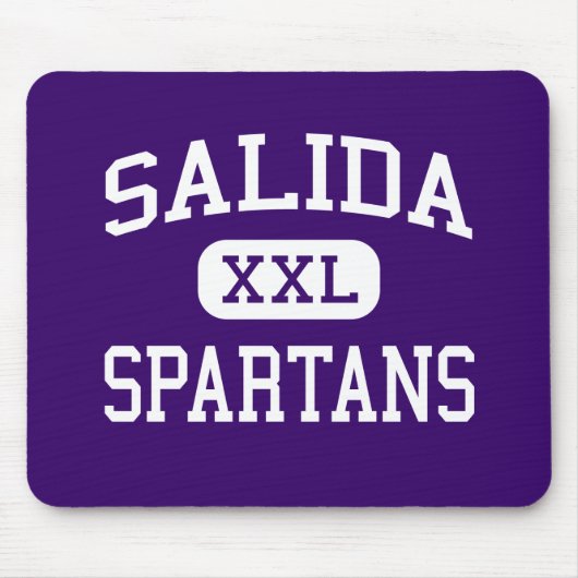 Salida - Spartans - Highschool - Salida Colorado Mousepad (Vorne)