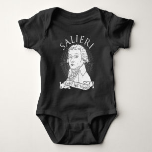 Salieri tötete nicht Mozart Baby Strampler