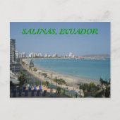 SALINAS, ECUADOR POSTKARTE (Vorderseite)
