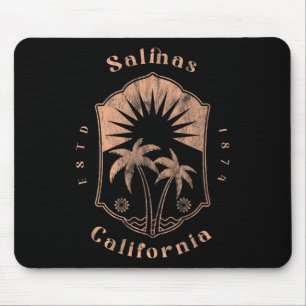 Salinas Kalifornien Retro Surfer Vintage Strand Mousepad