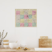 Saline Landkreis, Kansas Poster (Küche)