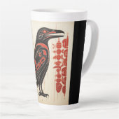 Salinischer einheimischer pazifischer Rabe im nord Milchtasse (Rechte Ecke)