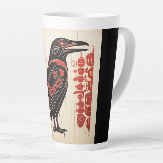 Salinischer einheimischer pazifischer Rabe im nord Milchtasse (Rechte Ecke)