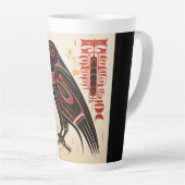 Salinischer einheimischer pazifischer Rabe im nord Milchtasse (Rechte Ecke)