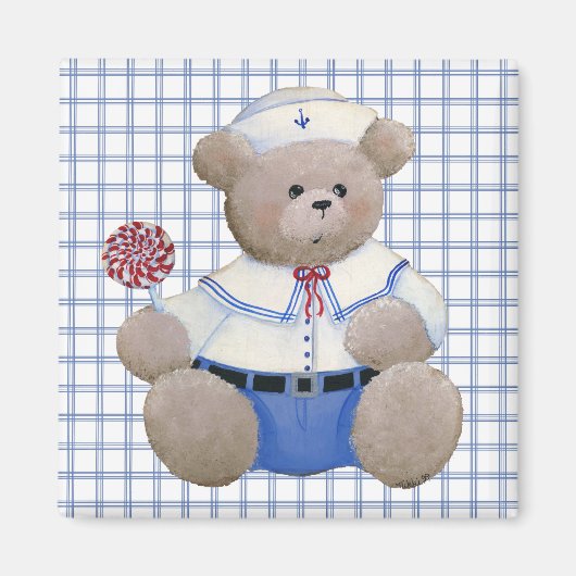 Salior Bear Magnet (Vorne)