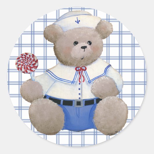 Salior Bear Sticker (Vorderseite)