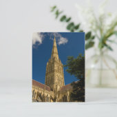 Salisbury Cathedral Postcard Postkarte (Stehend Vorderseite)